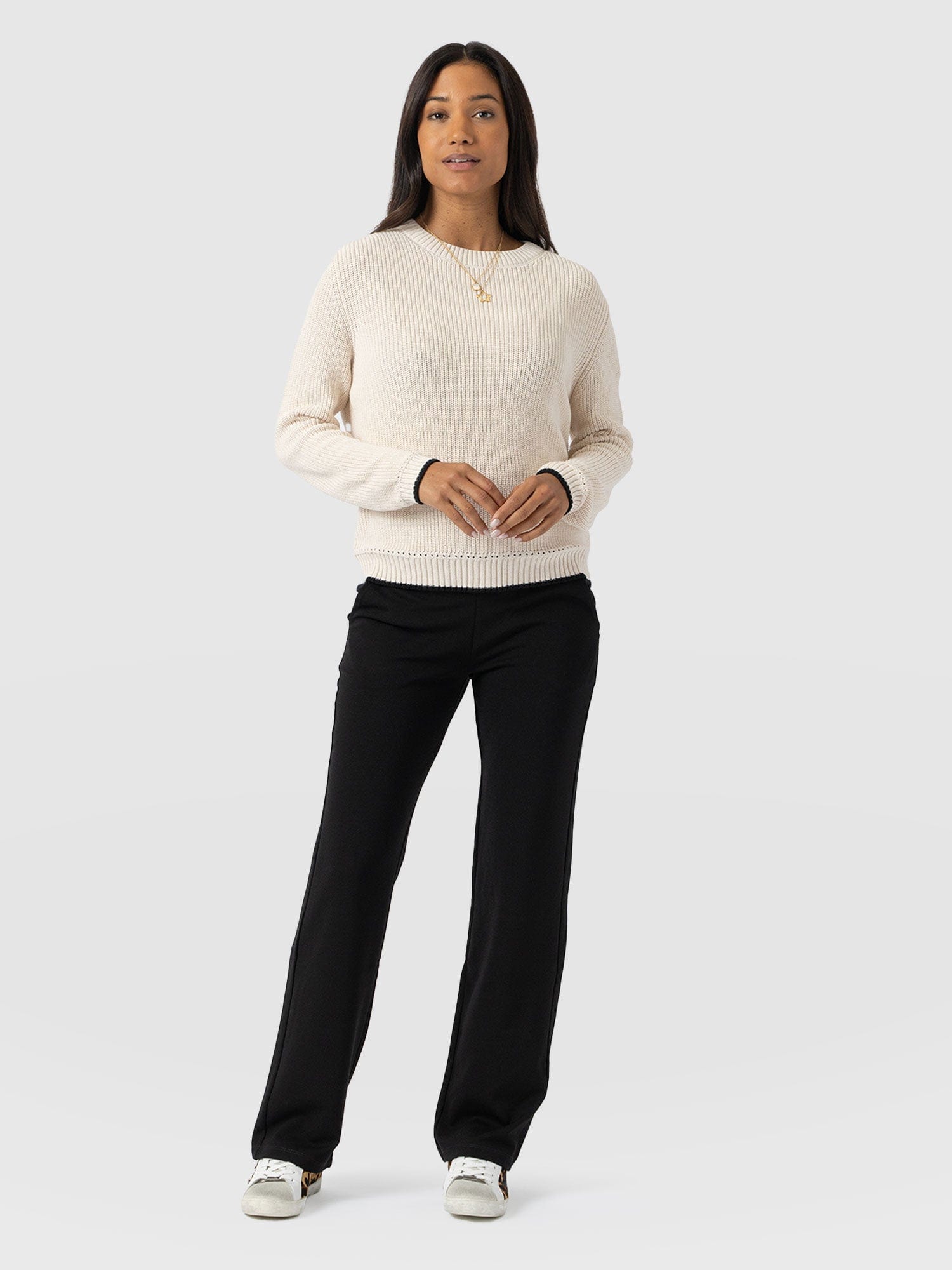 Runway Pant Black - Women's Pants | Saint + Sofia® USA